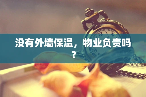 没有外墙保温，物业负责吗？