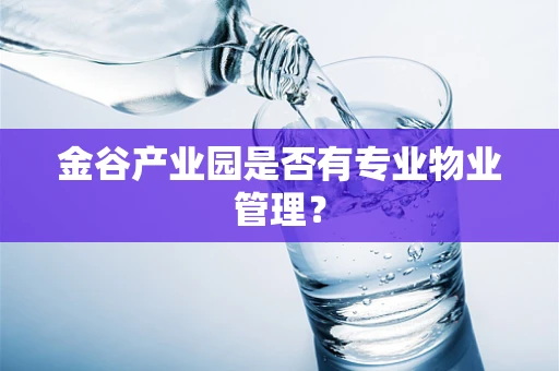 金谷产业园是否有专业物业管理？