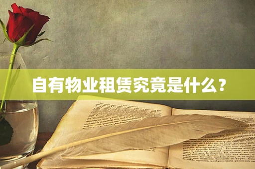 自有物业租赁究竟是什么？