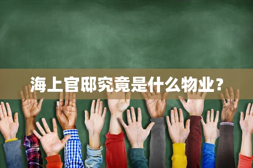 海上官邸究竟是什么物业？