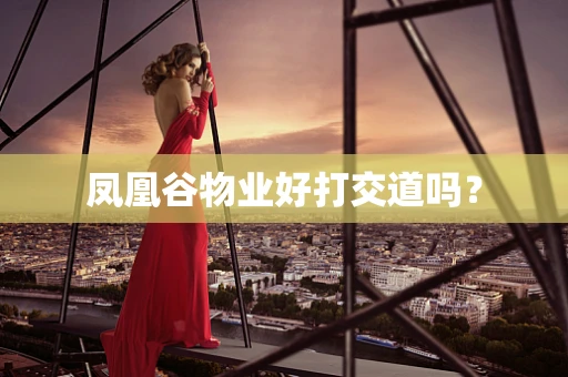 凤凰谷物业好打交道吗？