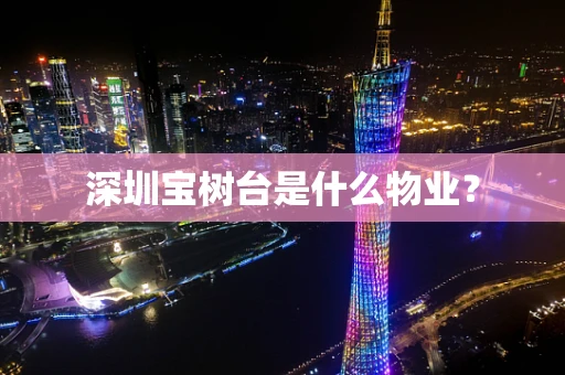深圳宝树台是什么物业？