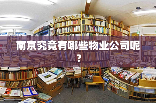 南京究竟有哪些物业公司呢？