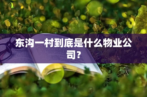 东沟一村到底是什么物业公司？