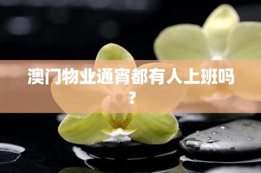 澳门物业通宵都有人上班吗？