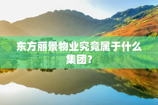 东方丽景物业究竟属于什么集团？
