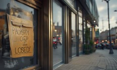 物业反锁业主店门，这违法吗？