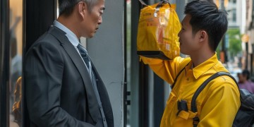 物业打外卖员，这犯法吗？