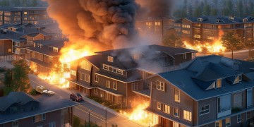 小区着火物业应承担什么责任？