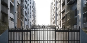 物业私自新建大门合法吗？